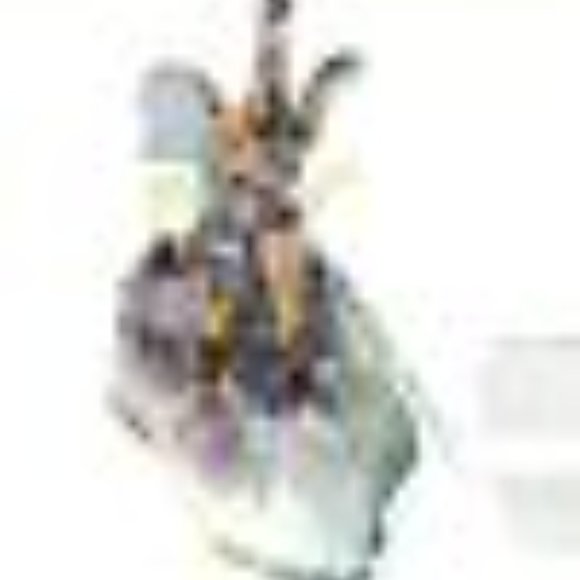 #6 GLASS BLOWN ELEPHANT COVERED IN 24 KARAT GOLD ON TOP OF AMETHYST SOG GALLERY - Picture 7 of 11